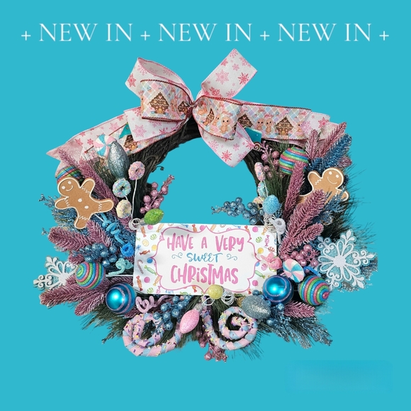 Candyland Christmas wreath - Picture 10 of 14